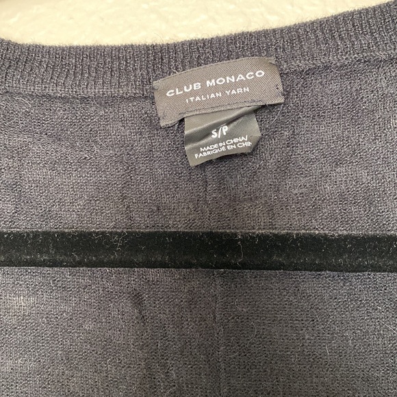 CLUB MONACO| 3/4 sleeve sweater top - Picture 5 of 14